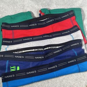Hanes Boxer Briefs Mens Large Adult Funny Novelty Underwear Lot‎ of 5 Sexy Humor